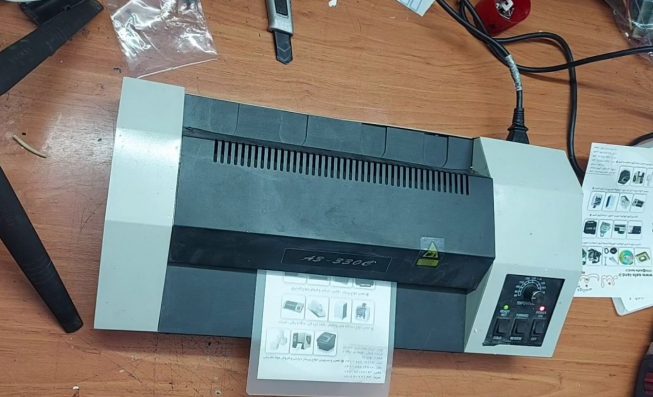 تنظیم دمای لمینت پرس کارت