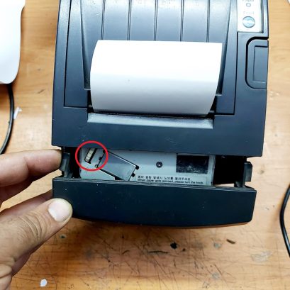 باز نشدن درب فیش پرینتر بیکسلون SRP-350