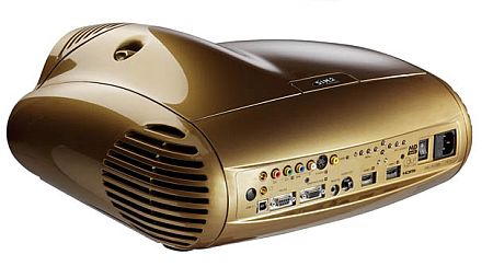 پروژکتور SIM2 Grand Cinema C3X1080 به رنگ طلایی - نمای عقب